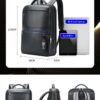 Δερμάτινο Σακίδιο πλάτης Αντικλεπτικό 24L Laptop 15,6” Bopai 61-122101 μαύρο