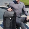 Δερμάτινο Σακίδιο πλάτης Αντικλεπτικό 24L Laptop 15,6” Bopai 61-123391 μαύρο