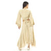 Verde Γυναικείο Σέτ Φούστα -Κροπ Τοπ 62-0010 Cotton Ινδίας Μπέζ