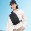 Τσαντάκι ώμου χιαστί crossbody Bange 7565 μαύρο
