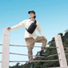 Τσαντάκι ώμου χιαστί crossbody Bange 7565 μαύρο