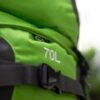 Σακίδιο πλάτης ορειβατικό Ταξιδιού Cardinal 856 70L πράσινο