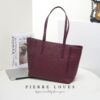 Γυναικεία Τσάντα Ώμου Shopper Pierre Loues PL914-105 μπορντό