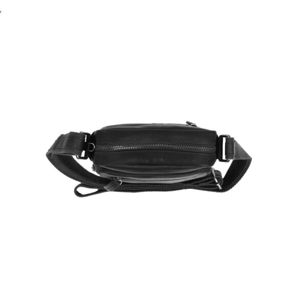 Chesterfield Leather Shoulder Bag Birmingham Black