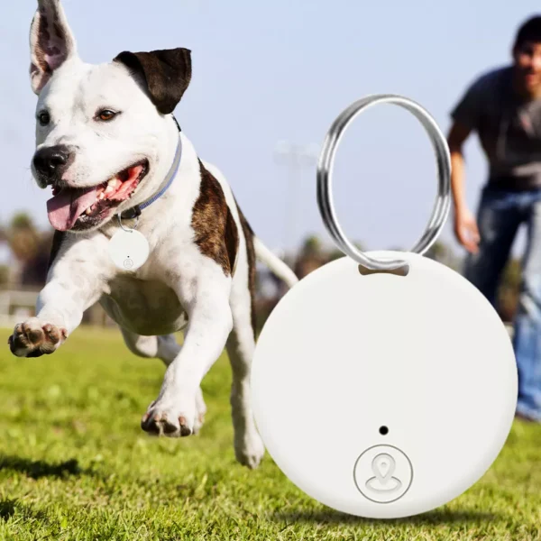 Mini Round Smart bluetooth GPS Tracker Για κατοικίδια, παιδιά, ηλικιωμένους, αποσκευές & πολύτιμα αντικείμενα orange