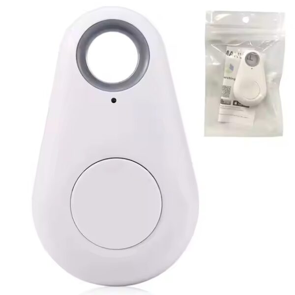 Mini Smart Bluetooth GPS Tracker Για κατοικίδια, παιδιά, ηλικιωμένους, αποσκευές & πολύτιμα αντικείμενα white