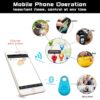 Mini Smart Bluetooth GPS Tracker Για κατοικίδια, παιδιά, ηλικιωμένους, αποσκευές & πολύτιμα αντικείμενα red
