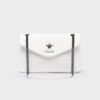 Stacy White Gun Metal