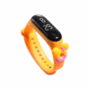 Παιδικό Αδιάβροχο Ρολόι με οθόνη Led και 3D Donut Mickey AG-013 πορτοκαλί