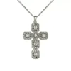 Sequoia Σταυρός Silver 925 με πέτρες SXY 001799-1 Ασημί