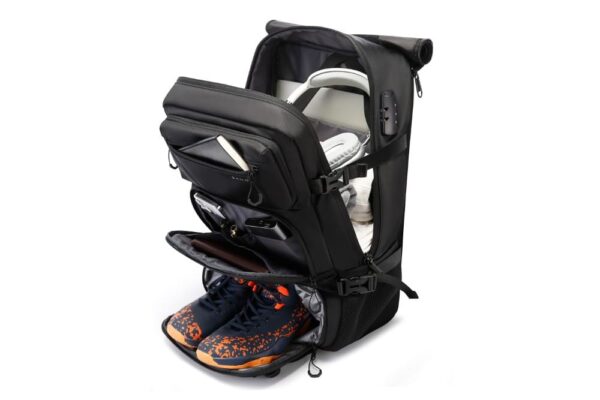 Σακίδιο πλάτης/Σακβουαγιάζ  Bange 35L Travel, Carry On Durable 1810 μαύρο