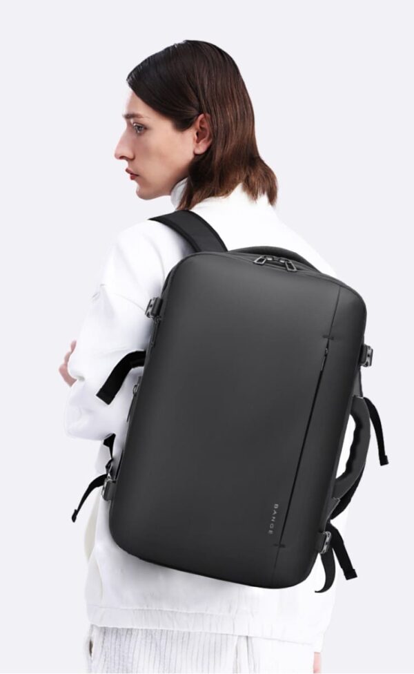 Σακίδιο πλάτης vacuum Tsa Lock με ζυγαριά 36L Laptop 17,3” Bange 1909-8 μαύρο