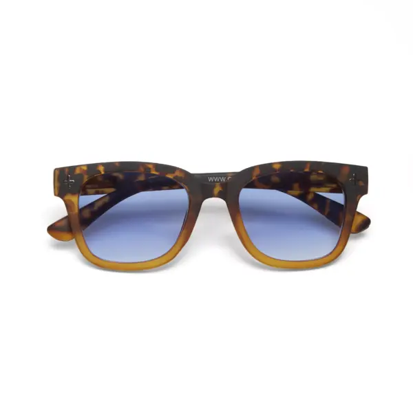 Okkia γυαλιά ηλίου Giovanni - Unisex Havana Yellow (blue lenses)