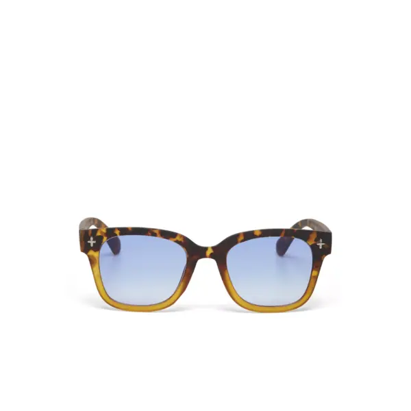 Okkia γυαλιά ηλίου Giovanni - Unisex Havana Yellow (blue lenses)