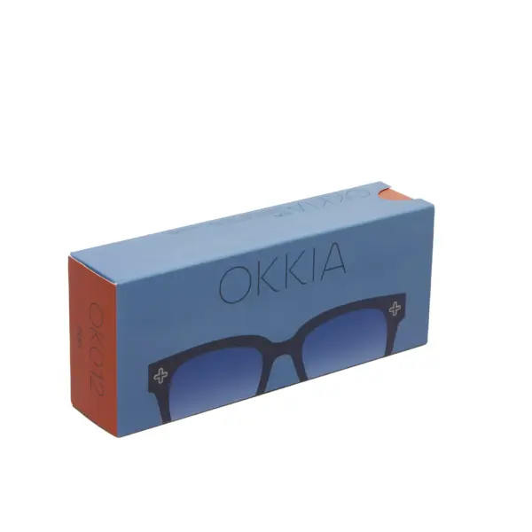 Okkia γυαλιά ηλίου Giovanni - Unisex Midnight (blue lenses)