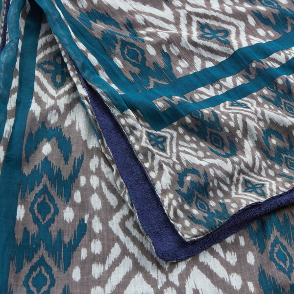 Verde Γυναικεία Πετσέτα Θαλάσσης 61-0007 Cotton 50% Ινδίας Πολύχρωμο 100x180cm