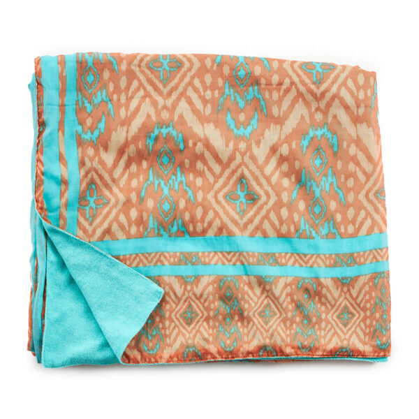 Verde Γυναικεία Πετσέτα Θαλάσσης 61-0009 Cotton 50% Ινδίας Πολύχρωμο