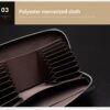 Δερμάτινο Ανδρικό πορτοφόλι Laorentou 821j010L μαύρο