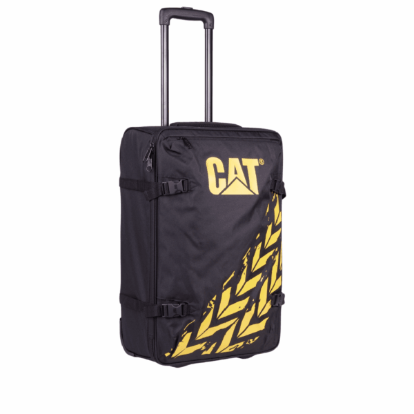 SUPER ΠΡΟΣΦΟΡΑ Tροχήλατο σακ βουαγιαζ  Caterpillar 84593-01/61cm μαύρο