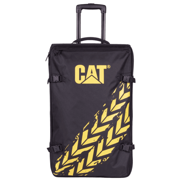 SUPER ΠΡΟΣΦΟΡΑ Tροχήλατο σακ βουαγιαζ  Caterpillar 84593-01/71cm μαύρο