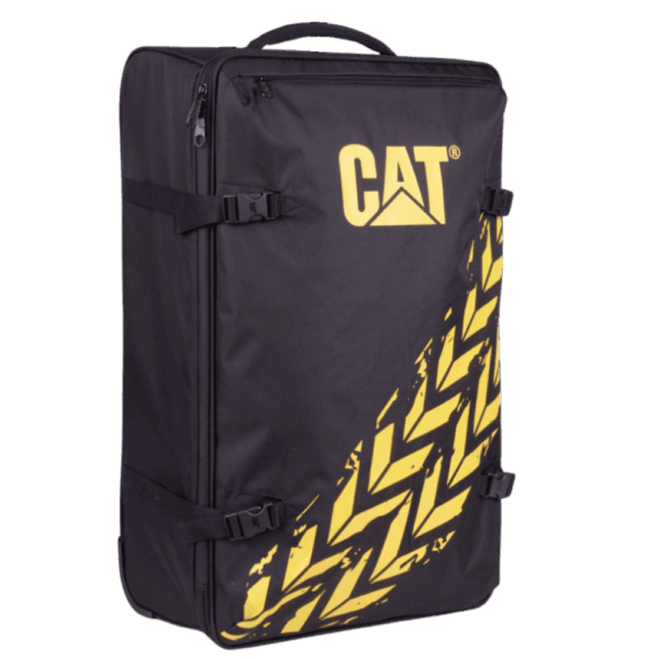 SUPER ΠΡΟΣΦΟΡΑ Tροχήλατο σακ βουαγιαζ  Caterpillar 84593-01/71cm μαύρο