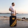 SUPER ΠΡΟΣΦΟΡΑ Tροχήλατο σακ βουαγιαζ  Caterpillar 84593-01/71cm μαύρο
