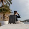 Βαλίτσα καμπίνας σκληρή Newcom (ABS+PC) N1490/50 μαύρο