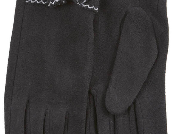 Verde Γυναικεία Γάντια one size 02-0686 ΜΑΥΡΟ