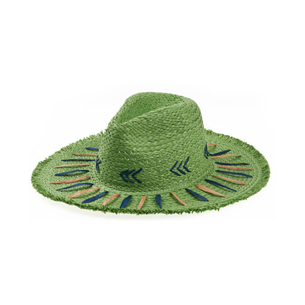 Verde Γυναικείο Καπέλο 05-0747 Ψάθινο Πράσινο