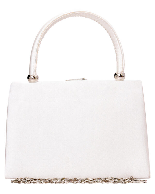 Τσάντα φάκελος clutch JH-2213 - Ασπρο