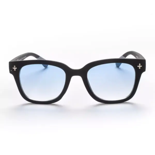 Okkia γυαλιά ηλίου Giovanni - Black and grey (blue lenses)