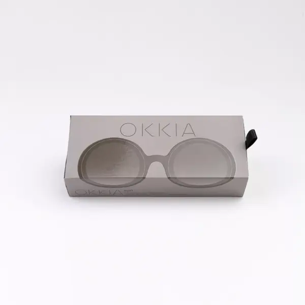 Okkia γυαλιά ηλίου Monica Round - Black
