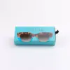 Okkia γυαλιά ηλίου Claudia Big Cat Eye - Havana and blue
