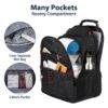 Σακίδιο πλάτης Travel Usb 40L Laptop 17,3” Matein 1714 μαύρο
