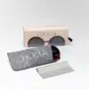 Okkia γυαλιά ηλίου Monica Round - Havana pink