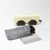 Okkia γυαλιά ηλίου Monica Round - Havana yellow