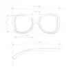 Okkia γυαλιά ηλίου Anna - Optical White