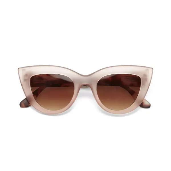 Okkia γυαλιά ηλίου Claudia Big Cat Eye - Pink Havana