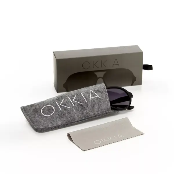Okkia γυαλιά ηλίου Alessio - Unisex  Black