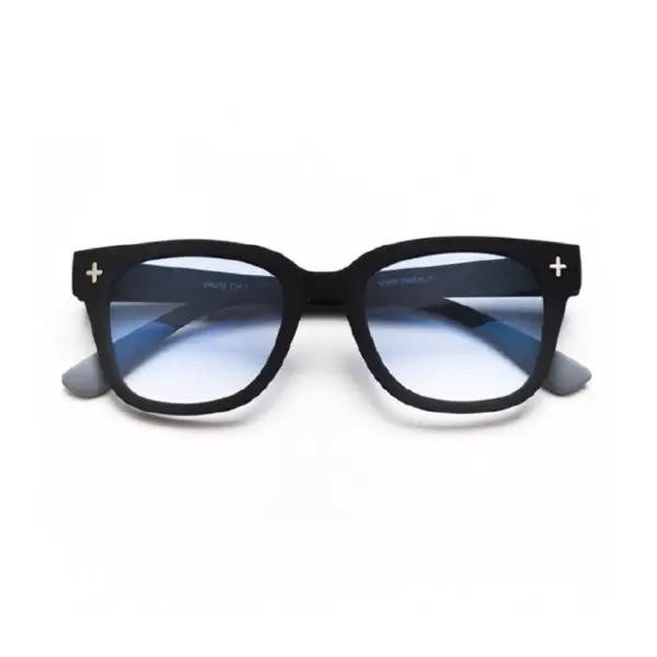 Okkia γυαλιά ηλίου Giovanni -  Black and grey (blue lenses)