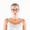 Okkia Γυαλιά Προστασίας Οθόνης Unisex Giovanni (blue lenses) Havana and blue