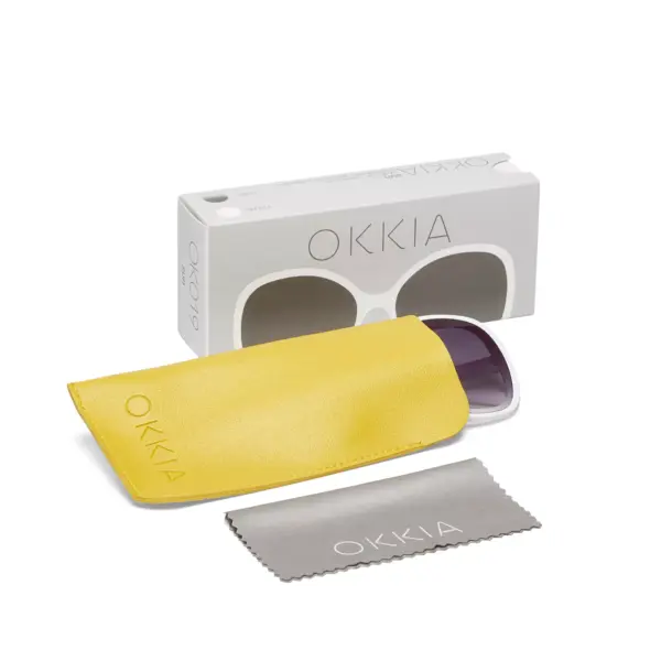 Okkia γυαλιά ηλίου Anna - Optical White