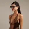 Okkia γυαλιά ηλίου Silvia - Havana yellow