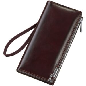 Δερμάτινο Ανδρικό πορτοφόλι William Polo 191469 brown
