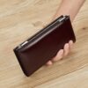 Δερμάτινο Ανδρικό πορτοφόλι William Polo 221616 brown