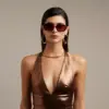 Okkia Γυναικεία γυαλιά Andrea - Classic Havana