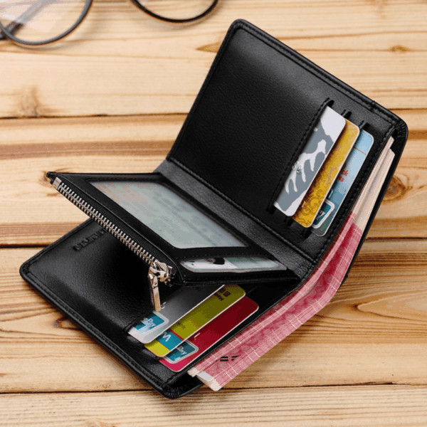 Δερμάτινο Ανδρικό πορτοφόλι William Polo 293 black