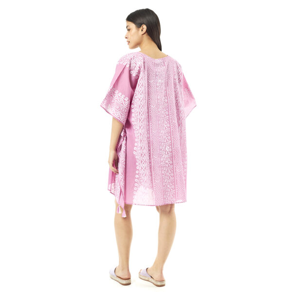 Verde Γυναικείo Καφτάνι 47-0080 Cotton Ινδίας Φούξια