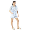 Verde Γυναικεία Πουκαμίσα 53-0022 Cotton Ινδίας Πολύχρωμο