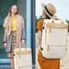 Σακίδιο πλάτης Travel Carry on 52L Laptop 17,3” Matein 6131 μπεζ